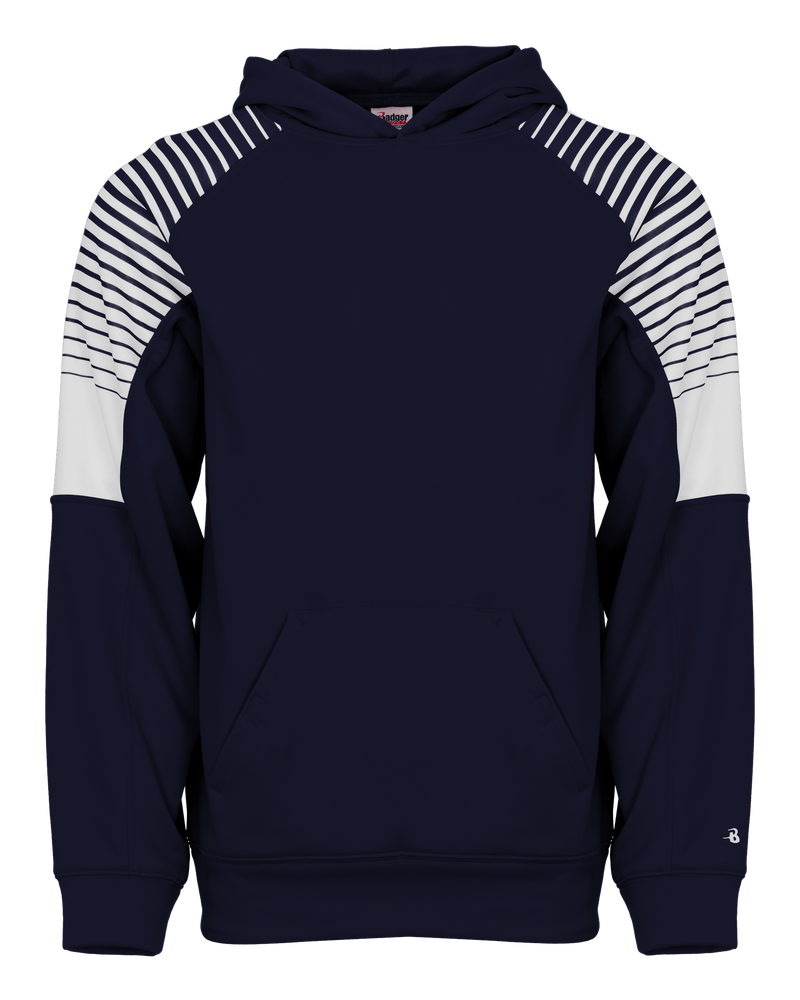 Badger Youth Lineup Fleece Hoodie