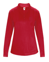 Badger Women's 1/4 Zip Perf. Fleece Badger