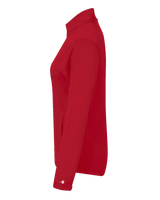 Badger Women's 1/4 Zip Perf. Fleece Badger
