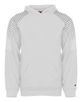 Badger Youth Lineup Fleece Hoodie Badger