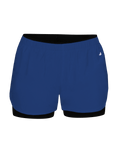 Badger Women's Double Up Shorts Badger