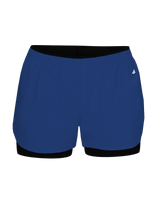 Badger Women's Double Up Shorts Badger