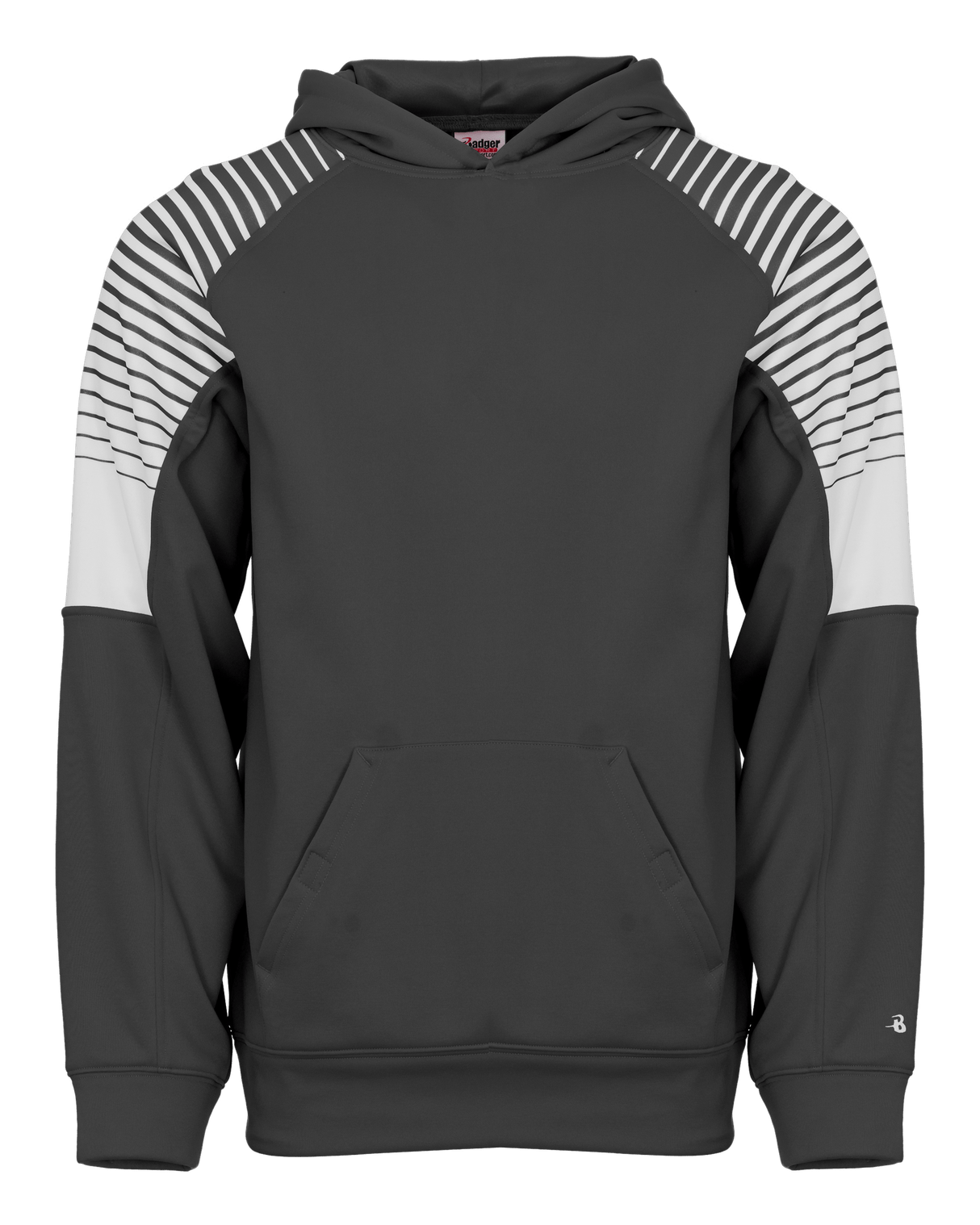 Badger Youth Lineup Fleece Hoodie Badger