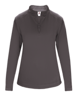 Badger Women's 1/4 Zip Perf. Fleece Badger