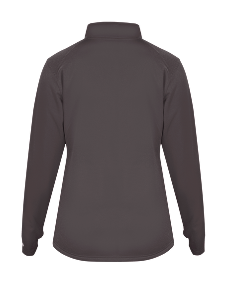 Badger Women's 1/4 Zip Perf. Fleece Badger