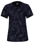 Badger Women's Tie-Dye Tri-Blend Tee Badger