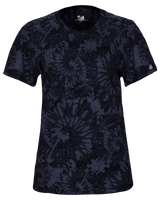Badger Women's Tie-Dye Tri-Blend Tee Badger
