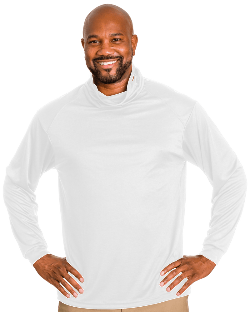 Badger Youth 2B1 Long-Sleeve Performance Tee with Mask