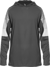 Badger Youth Lineup Hoodie Tee Badger
