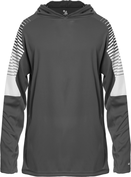 Badger Youth Lineup Hoodie Tee Badger