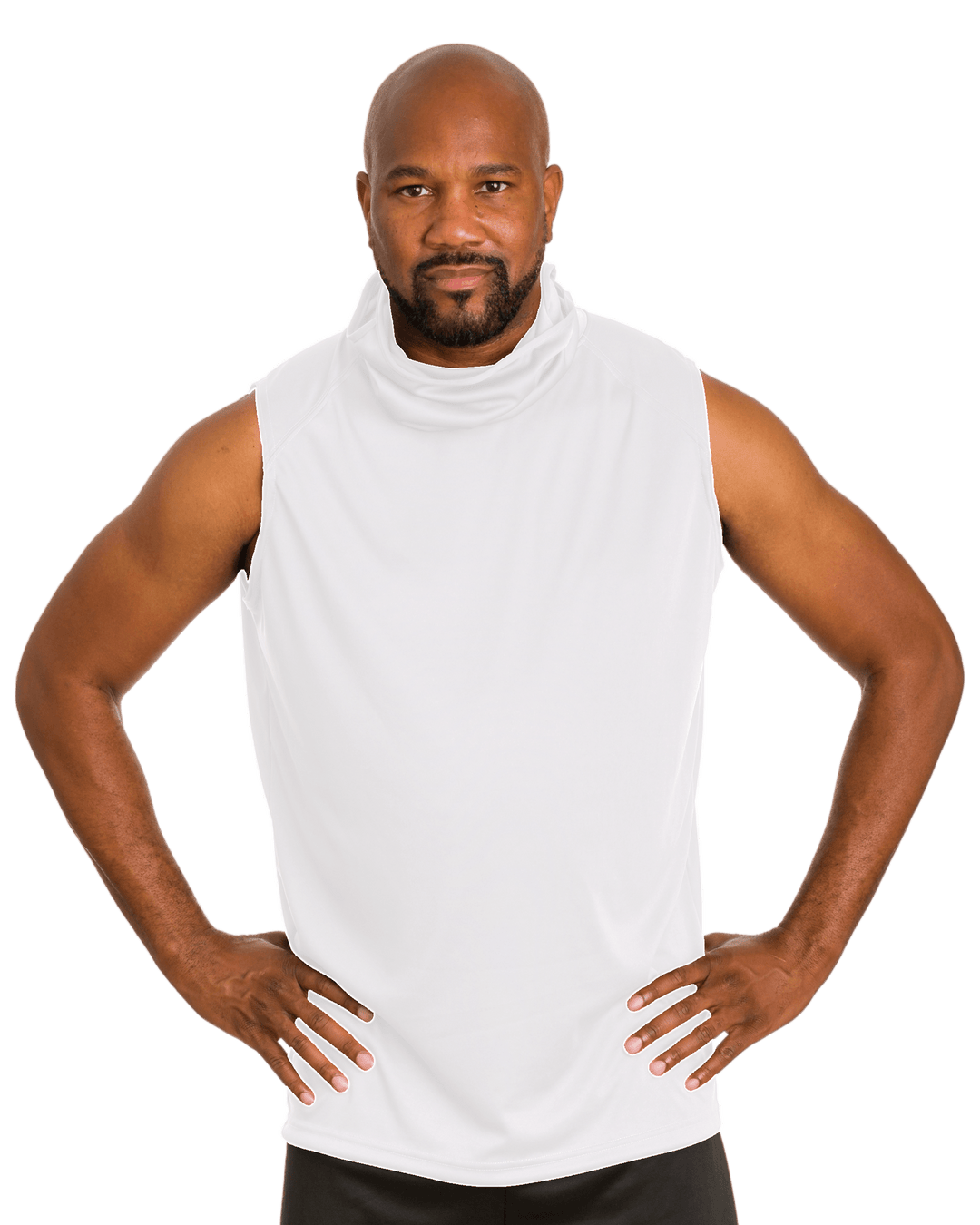 Badger Youth 2B1 Sleeveless Performance Tee with Mask Badger