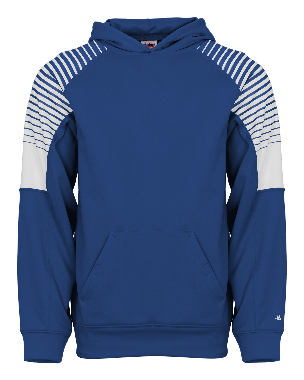 Badger Youth Lineup Fleece Hoodie Badger