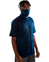 Badger Youth 2B1 Performance Tee with Mask Badger