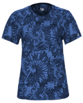 Badger Women's Tie-Dye Tri-Blend Tee Badger