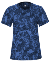 Badger Women's Tie-Dye Tri-Blend Tee Badger