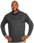 Badger Youth 2B1 Long-Sleeve Performance Tee with Mask Badger
