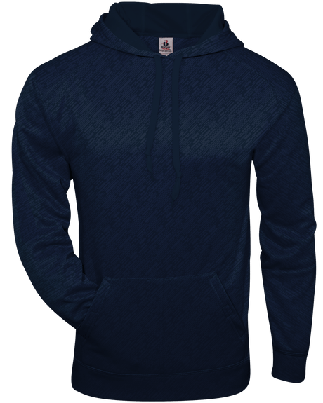 Badger Youth Line Embossed Hoodie Badger