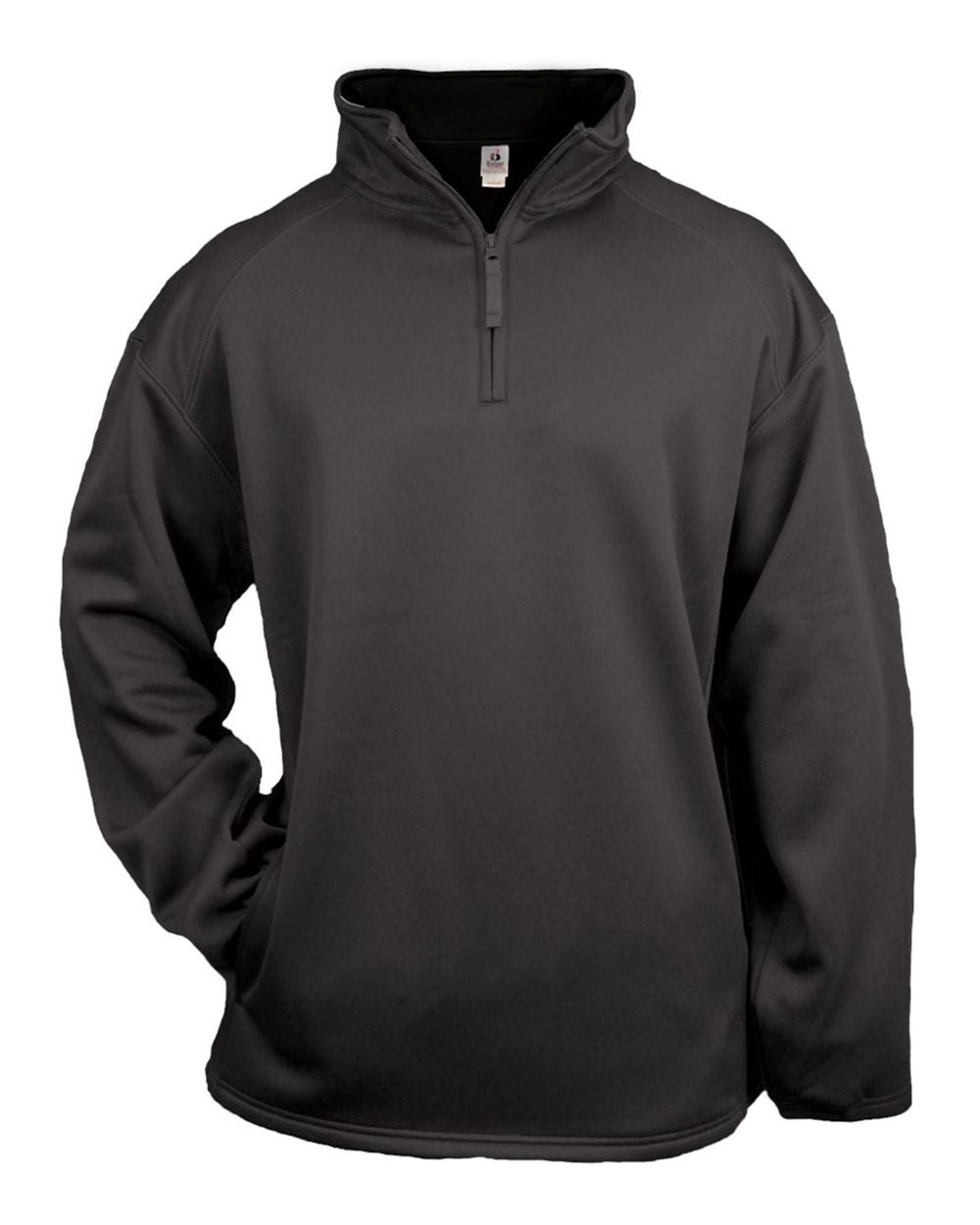 Badger Youth 1/4 Zip Poly Fleece Badger