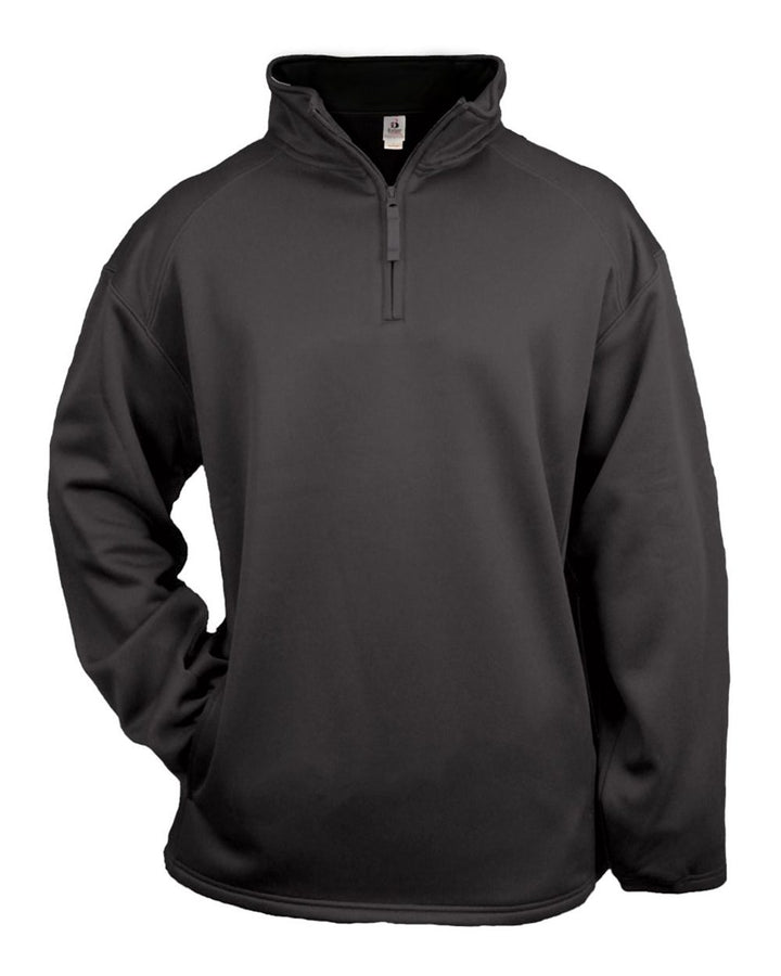Badger Youth 1/4 Zip Poly Fleece Badger