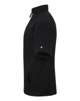 Badger Men's Short-Sleeve Perf. Fleece Badger