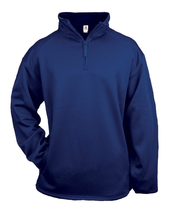 Badger Youth 1/4 Zip Poly Fleece Badger