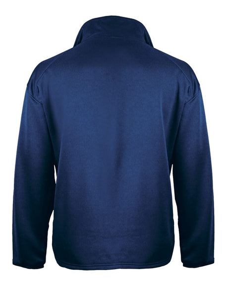 Badger Youth 1/4 Zip Poly Fleece Badger