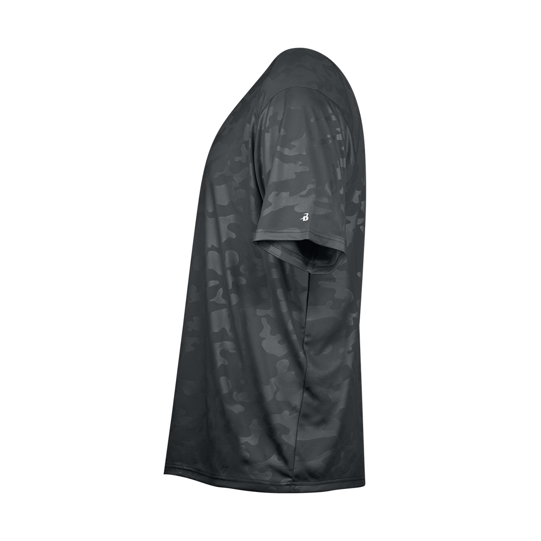 Badger Youth MonoCam Embossed Tee Badger
