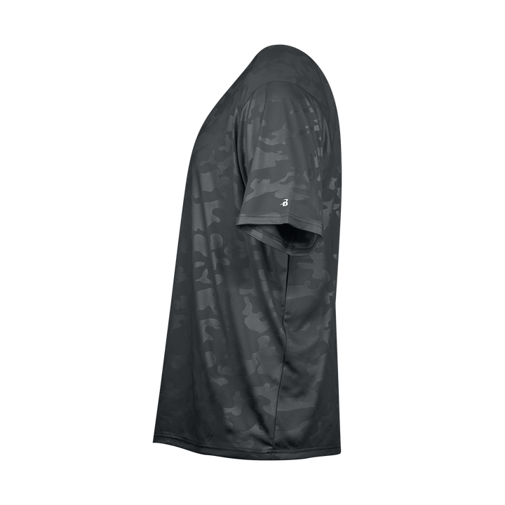 Badger Youth MonoCam Embossed Tee Badger