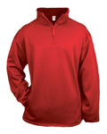 Badger Youth 1/4 Zip Poly Fleece Badger