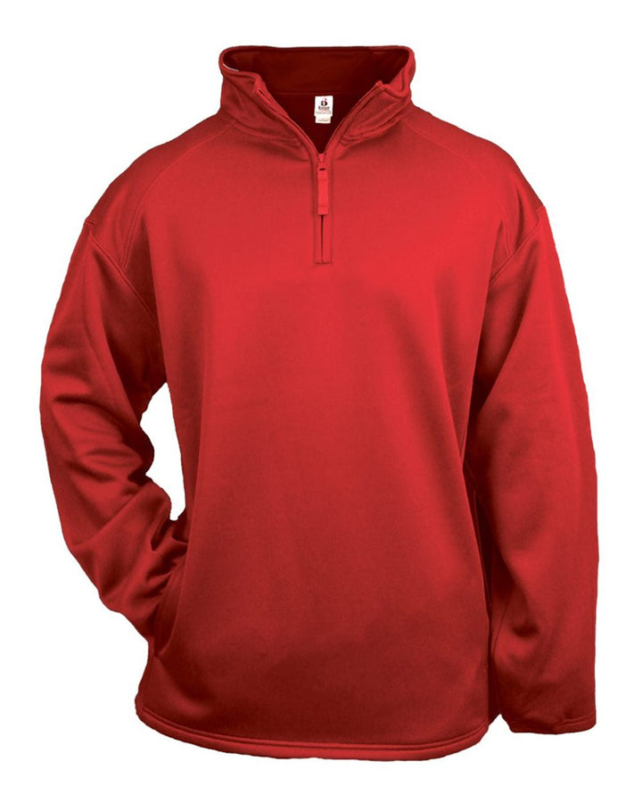 Badger Youth 1/4 Zip Poly Fleece Badger