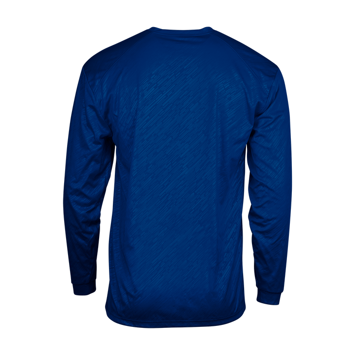 Badger Youth Line Embossed Long-Sleeve Tee Badger