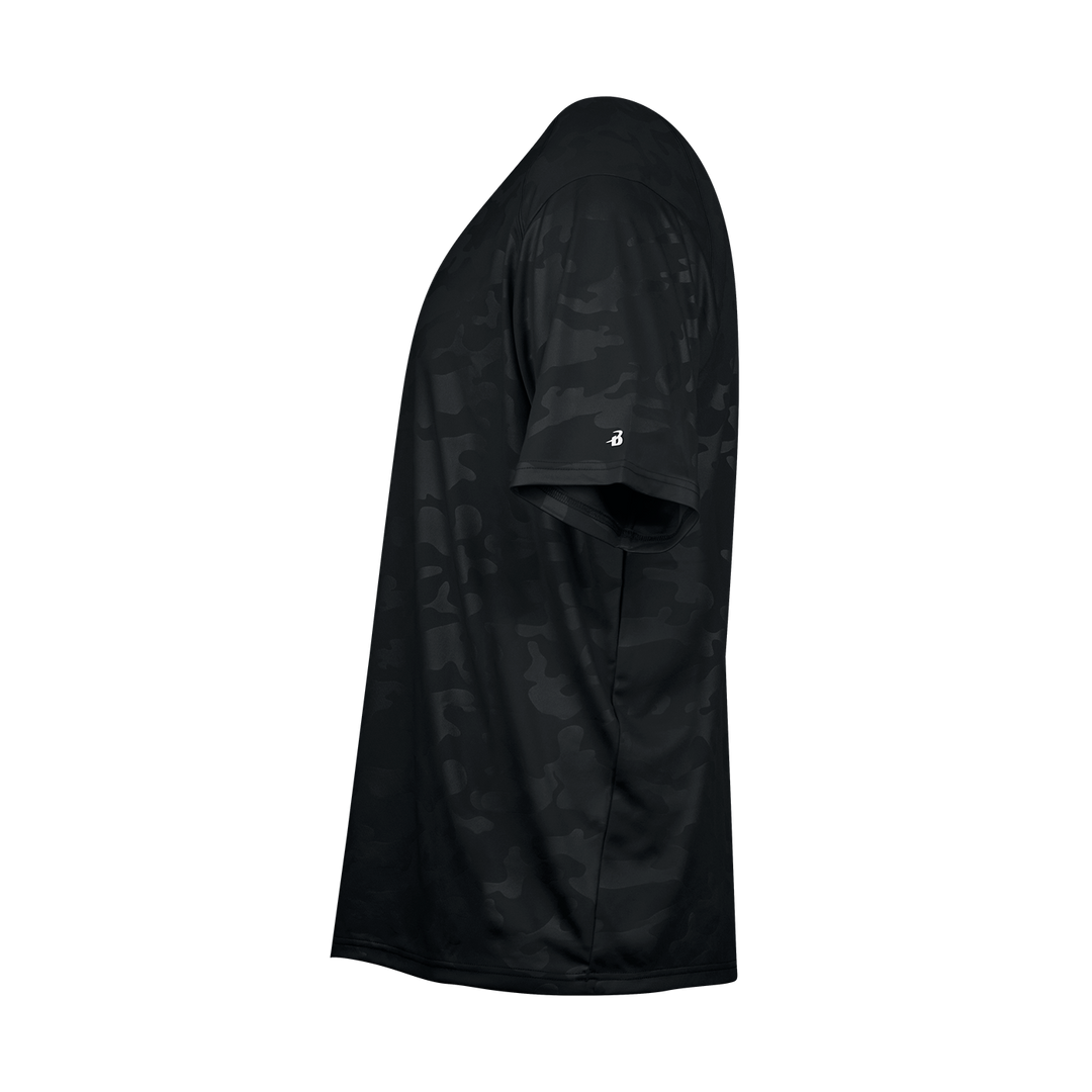 Badger Youth MonoCam Embossed Tee Badger
