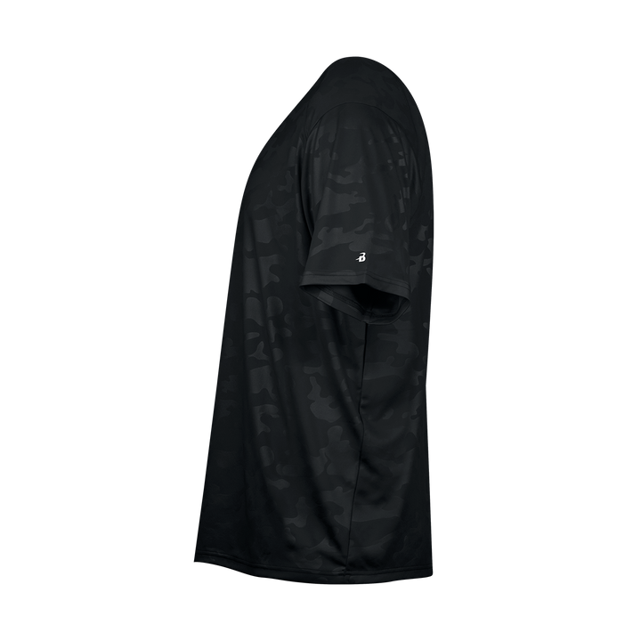Badger Youth MonoCam Embossed Tee Badger