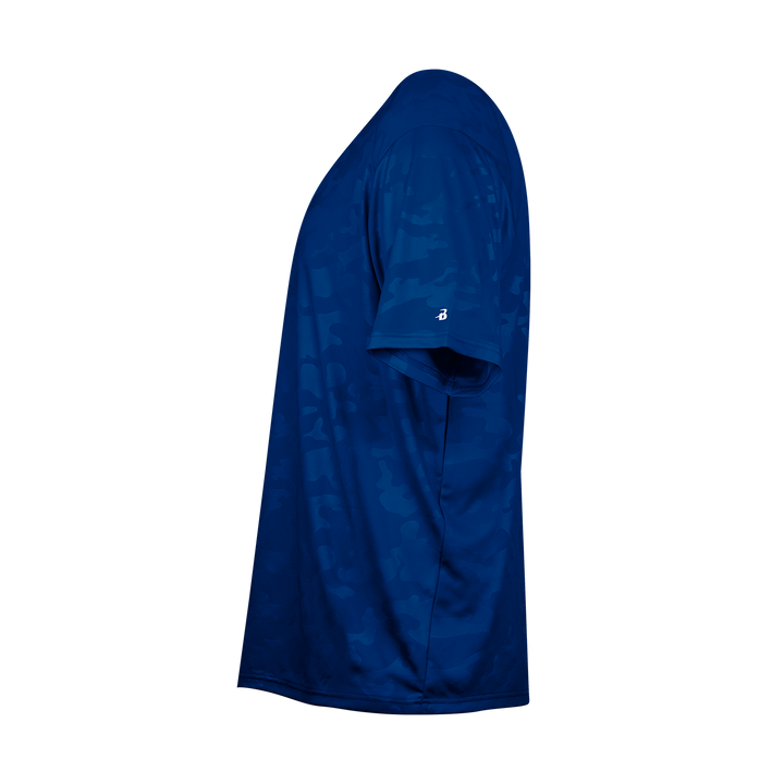 Badger Youth MonoCam Embossed Tee Badger