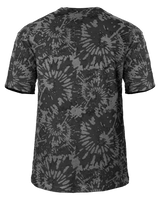 Badger Youth Tie-Dye Tri-Blend Tee Badger