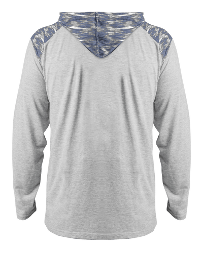 Badger Youth Vintage Flame Tri-Blend Hoodie Tee