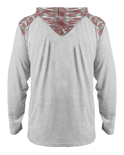 Badger Youth Vintage Flame Tri-Blend Hoodie Tee