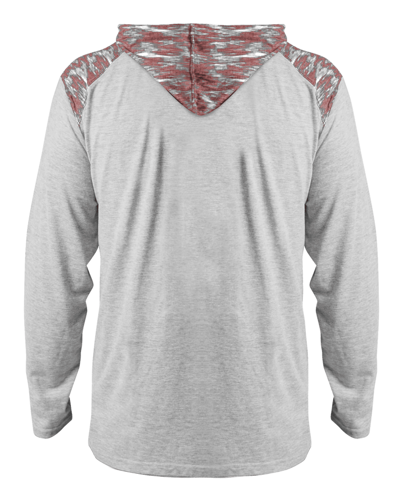 Badger Youth Vintage Flame Tri-Blend Hoodie Tee
