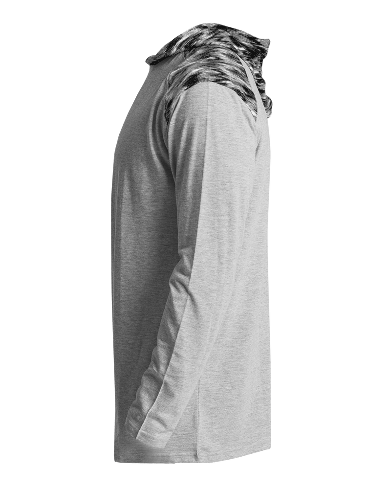 Badger Youth Vintage Flame Tri-Blend Hoodie Tee