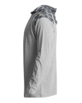 Badger Youth Vintage Flame Tri-Blend Hoodie Tee Badger