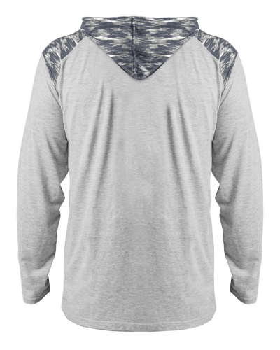 Badger Youth Vintage Flame Tri-Blend Hoodie Tee