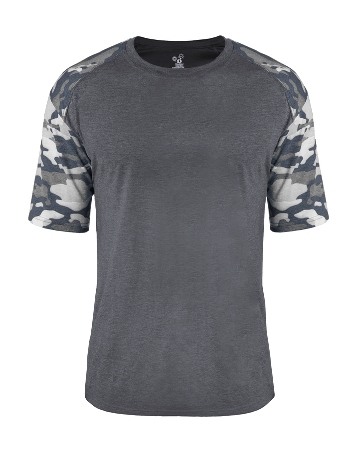 Badger Youth Vintage Camo Sport Tri-Blend Tee Badger