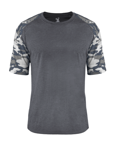 Badger Youth Vintage Camo Sport Tri-Blend Tee