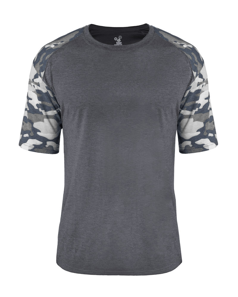 Badger Youth Vintage Camo Sport Tri-Blend Tee
