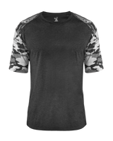 Badger Youth Vintage Camo Sport Tri-Blend Tee Badger