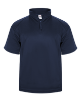 Badger Men's Short-Sleeve Perf. Fleece Badger