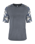 Badger Youth Vintage Camo Sport Tri-Blend Tee Badger