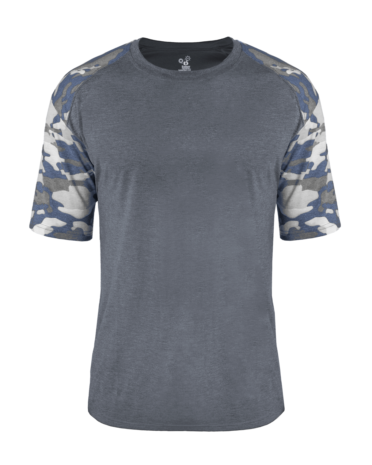 Badger Youth Vintage Camo Sport Tri-Blend Tee Badger
