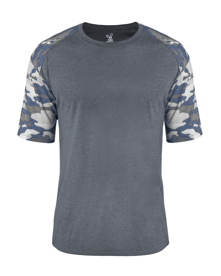 Badger Youth Vintage Camo Sport Tri-Blend Tee Badger