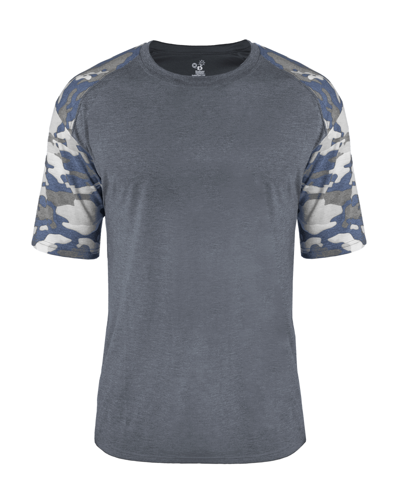 Badger Youth Vintage Camo Sport Tri-Blend Tee